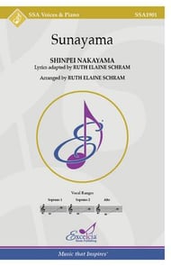 Sunayama SSA choral sheet music cover Thumbnail